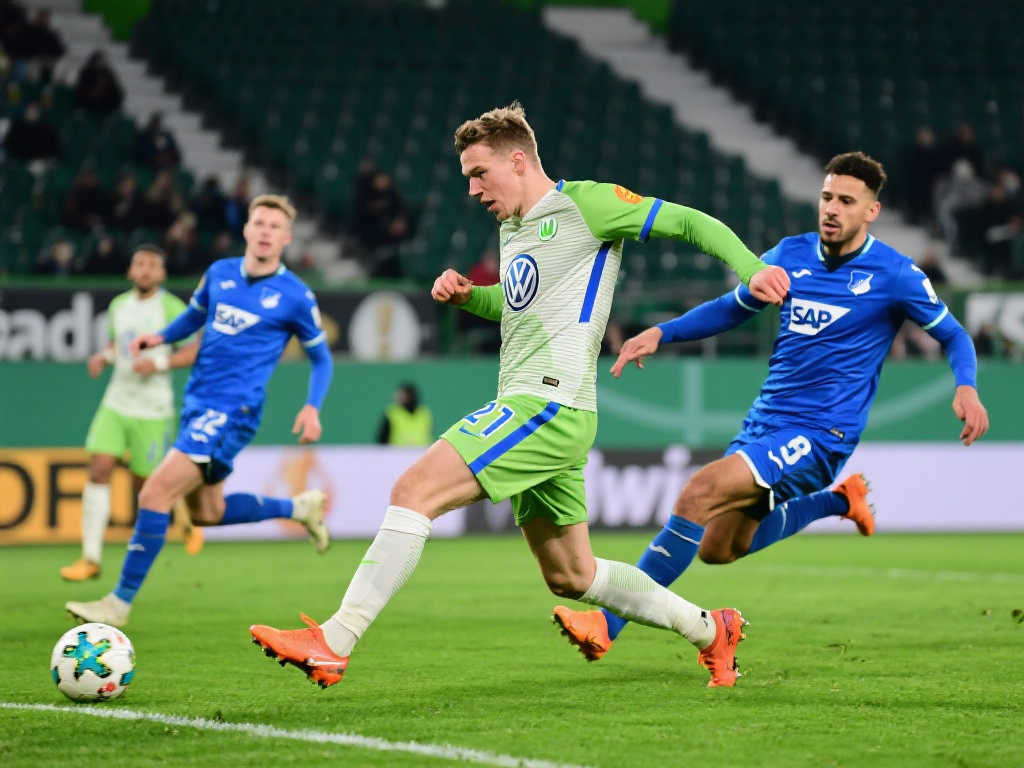 沃尔夫斯堡对阵霍芬海姆：温德与梅勒领衔首发，克拉马出战